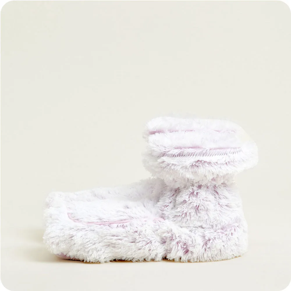 Marshmallow Lavender Warmies Boots