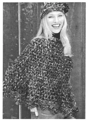 Match "Martha's" Knit Poncho Pattern