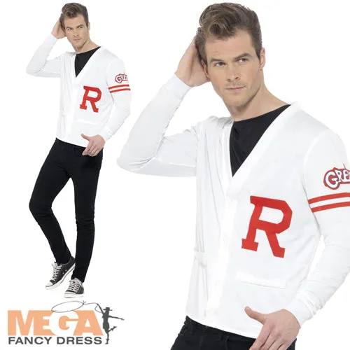 Men's 1950s Grease Rydell Prep High School Fancy Dress Costume