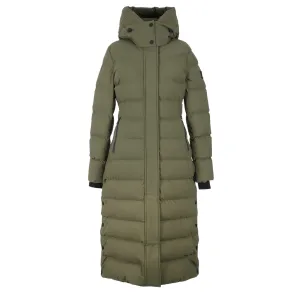 Moose Knuckles Jocada Ladies Parka Jacket in Moss