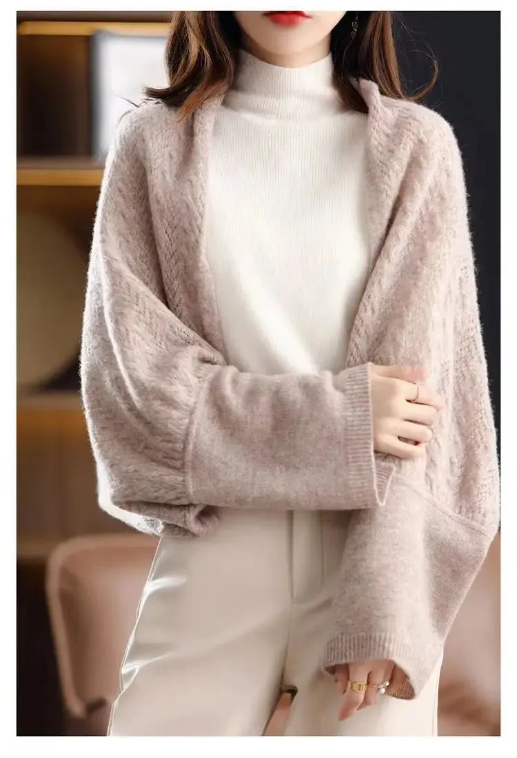 Multifunctional Hollow Neck Shoulder Scarf