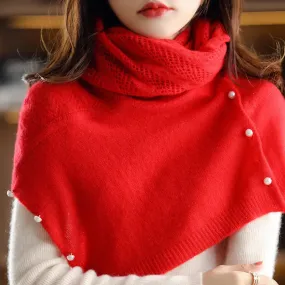 Multifunctional Hollow Neck Shoulder Scarf