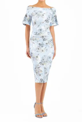 Mustique Botanical Print Dress