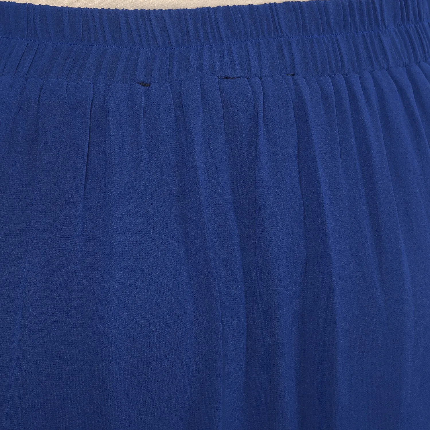 Navy Solid Skirt