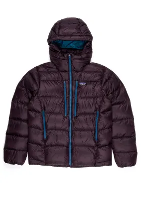 Patagonia Fitz Roy Men's Down Hoodie - Obsidian Plum