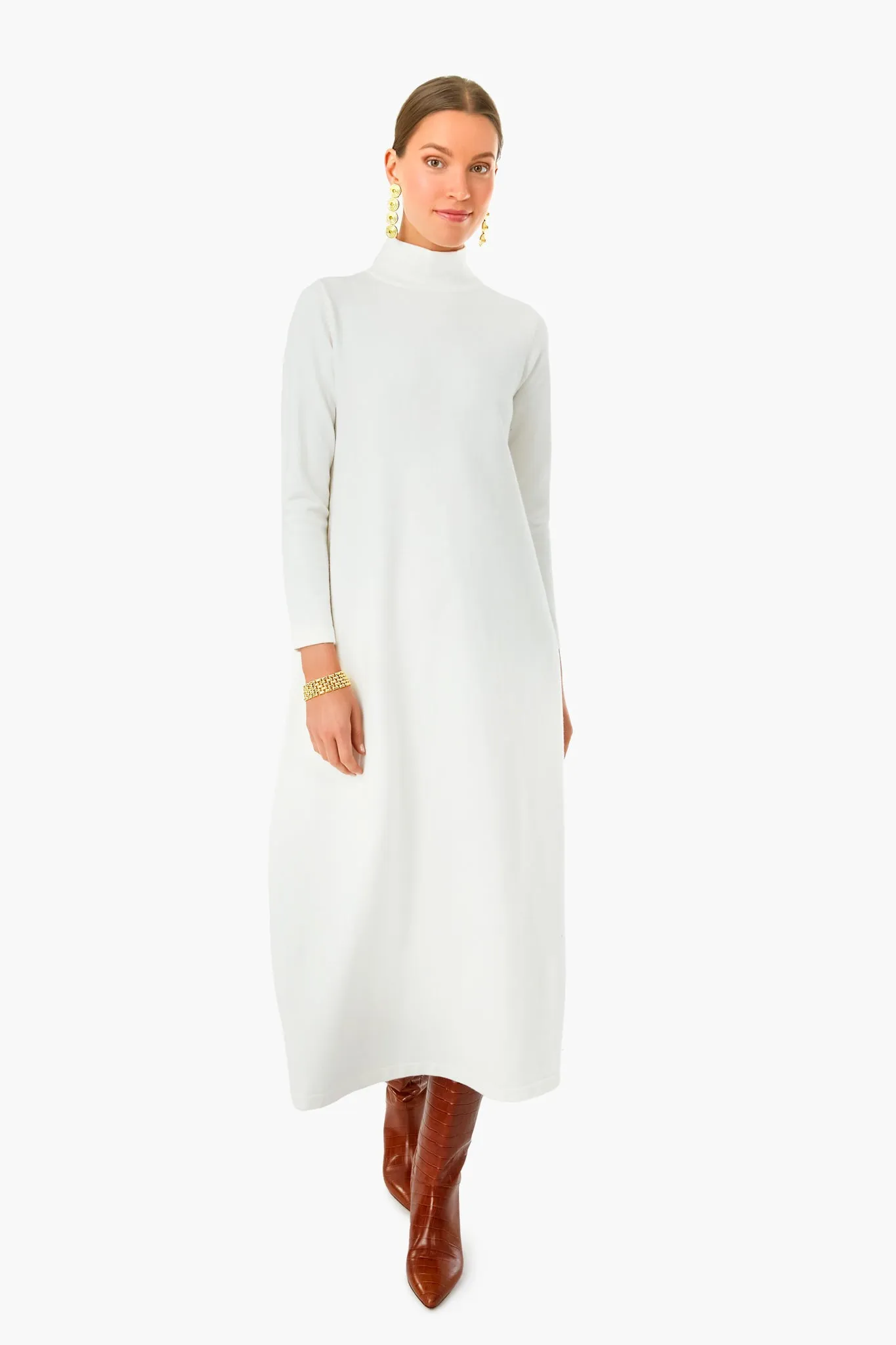 Pearled Ivory Ellery Dress