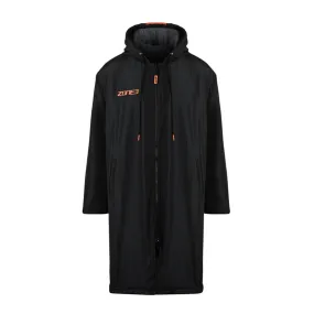 Polar Fleece Recycled Parka Robe Jacket