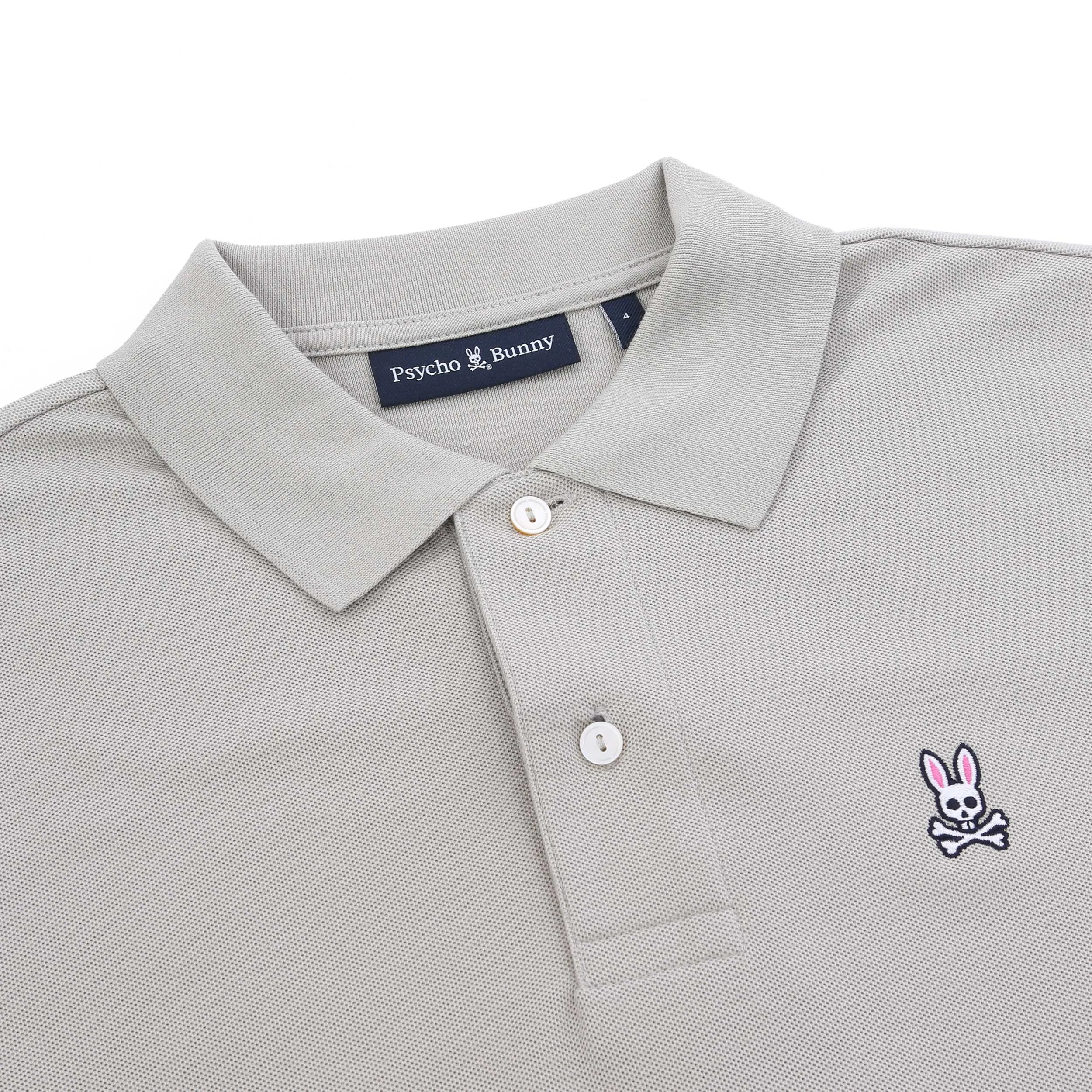 Psycho Bunny Classic Polo Shirt in Oyster