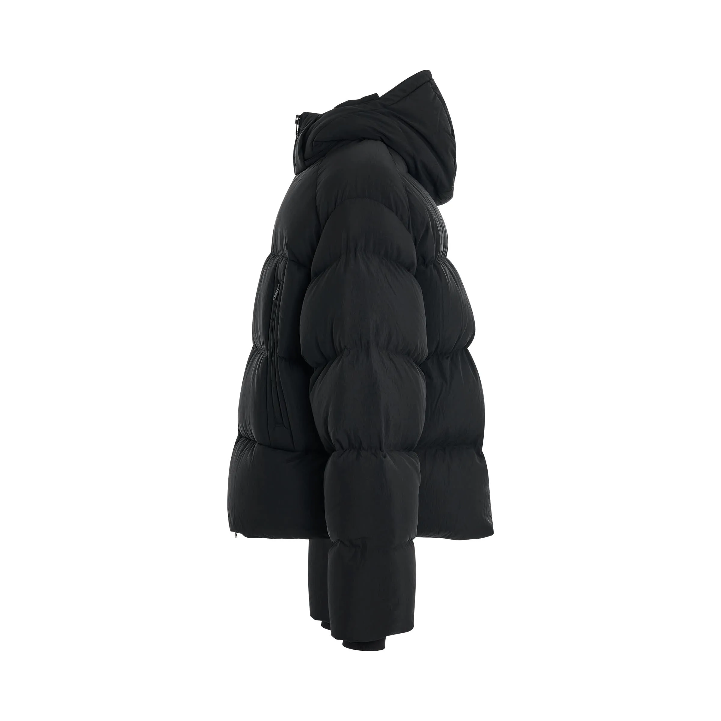 Puffer Jacket in Black