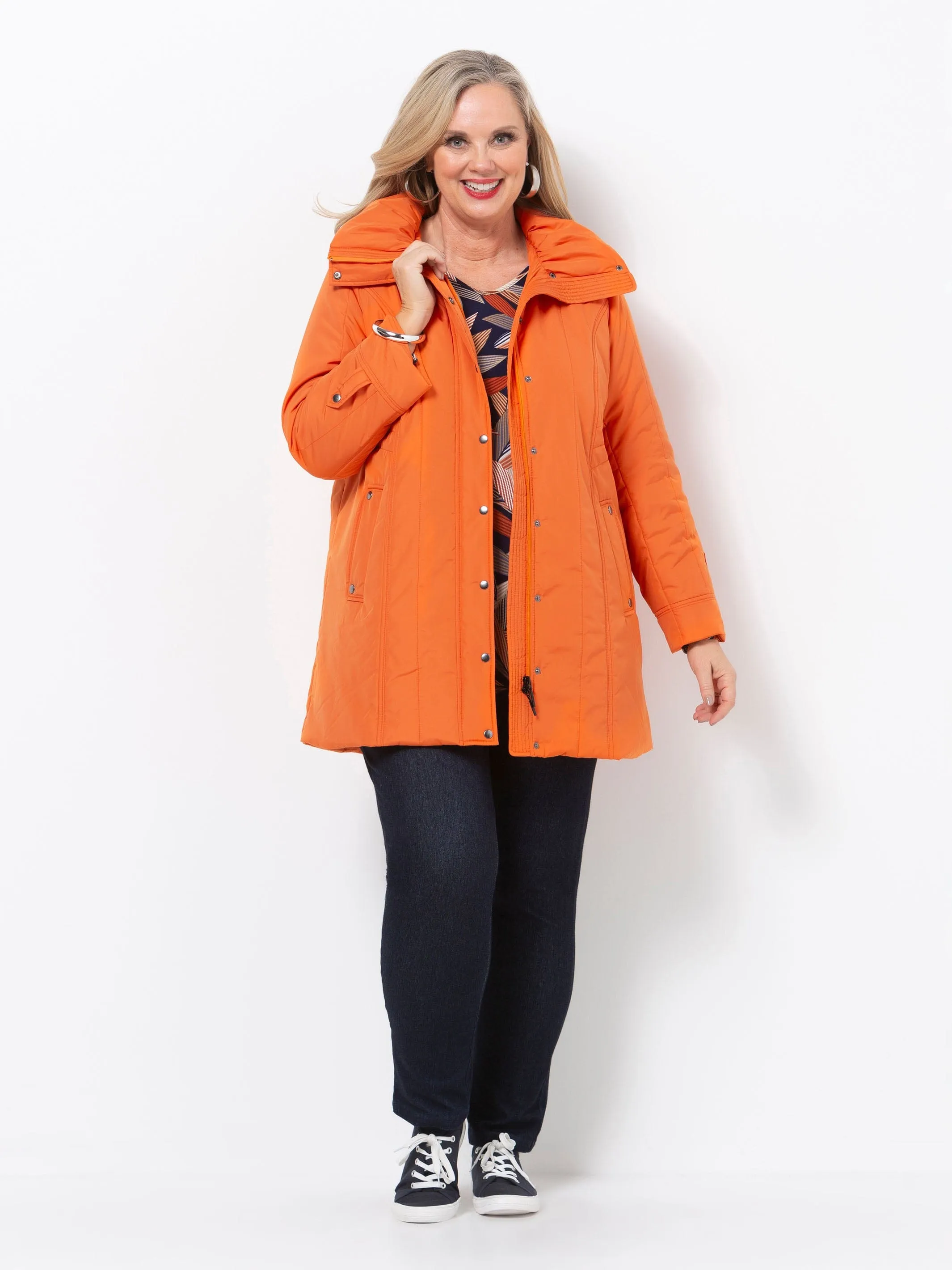 Pumpkin Puffer Jacket