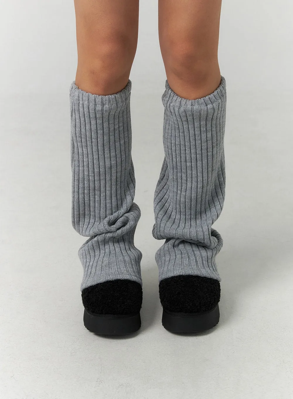 Ribbed Knit Leg Warmers CD304