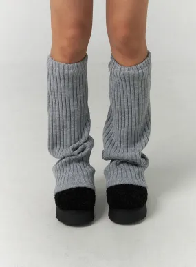 Ribbed Knit Leg Warmers CD304