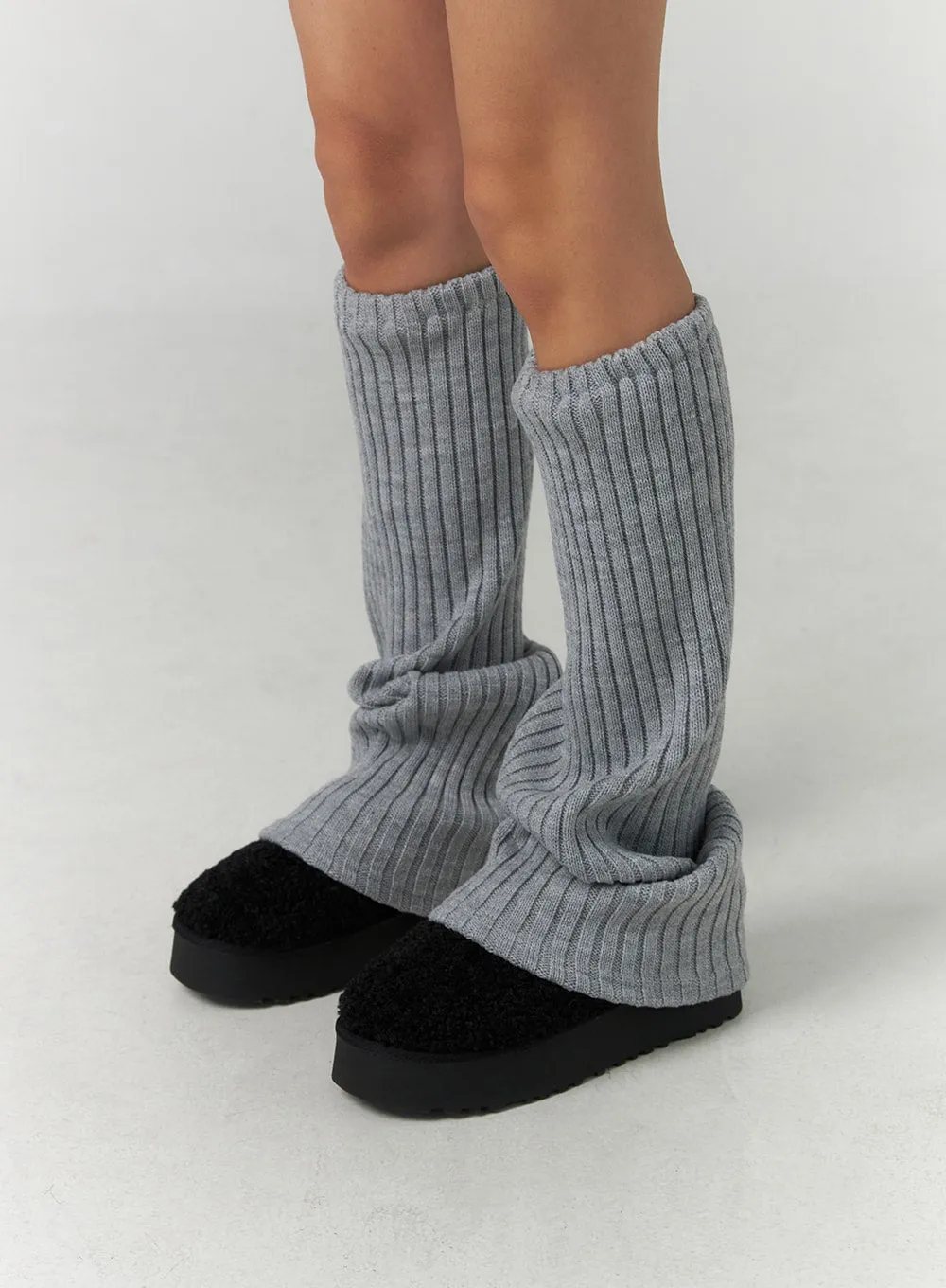 Ribbed Knit Leg Warmers CD304