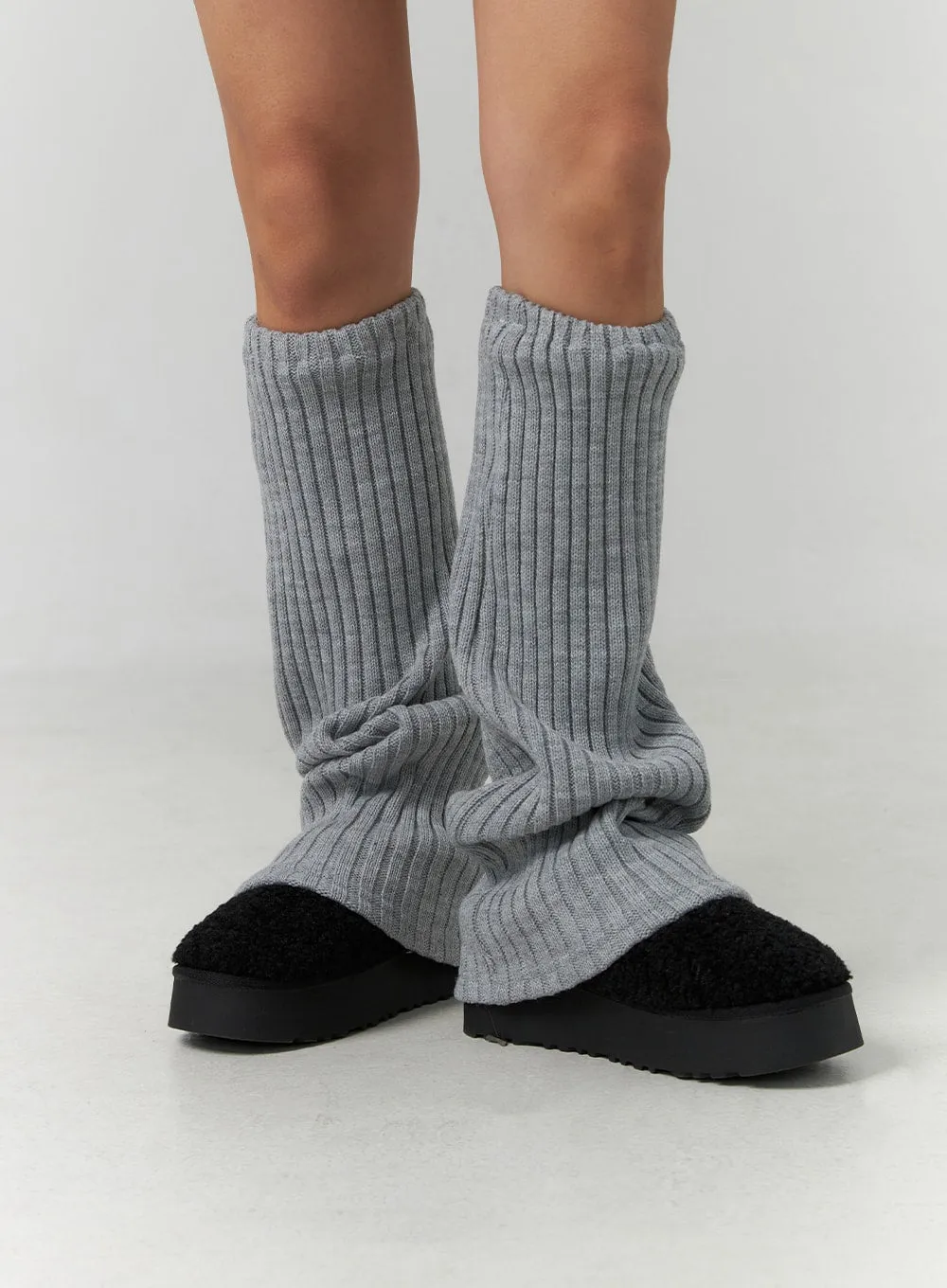 Ribbed Knit Leg Warmers CD304