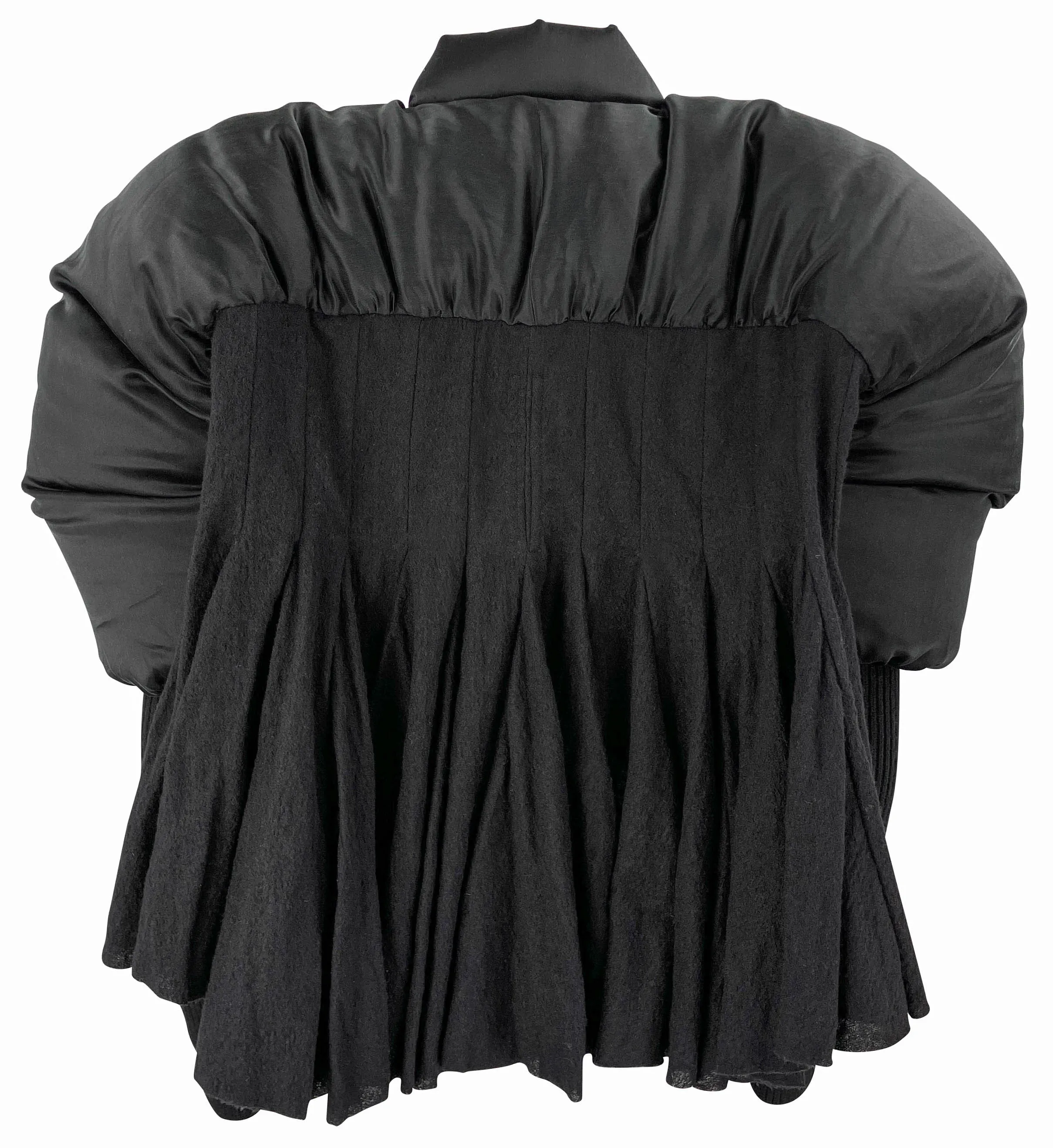 Rick Owens Duvetessa Cropped Jacket in Black