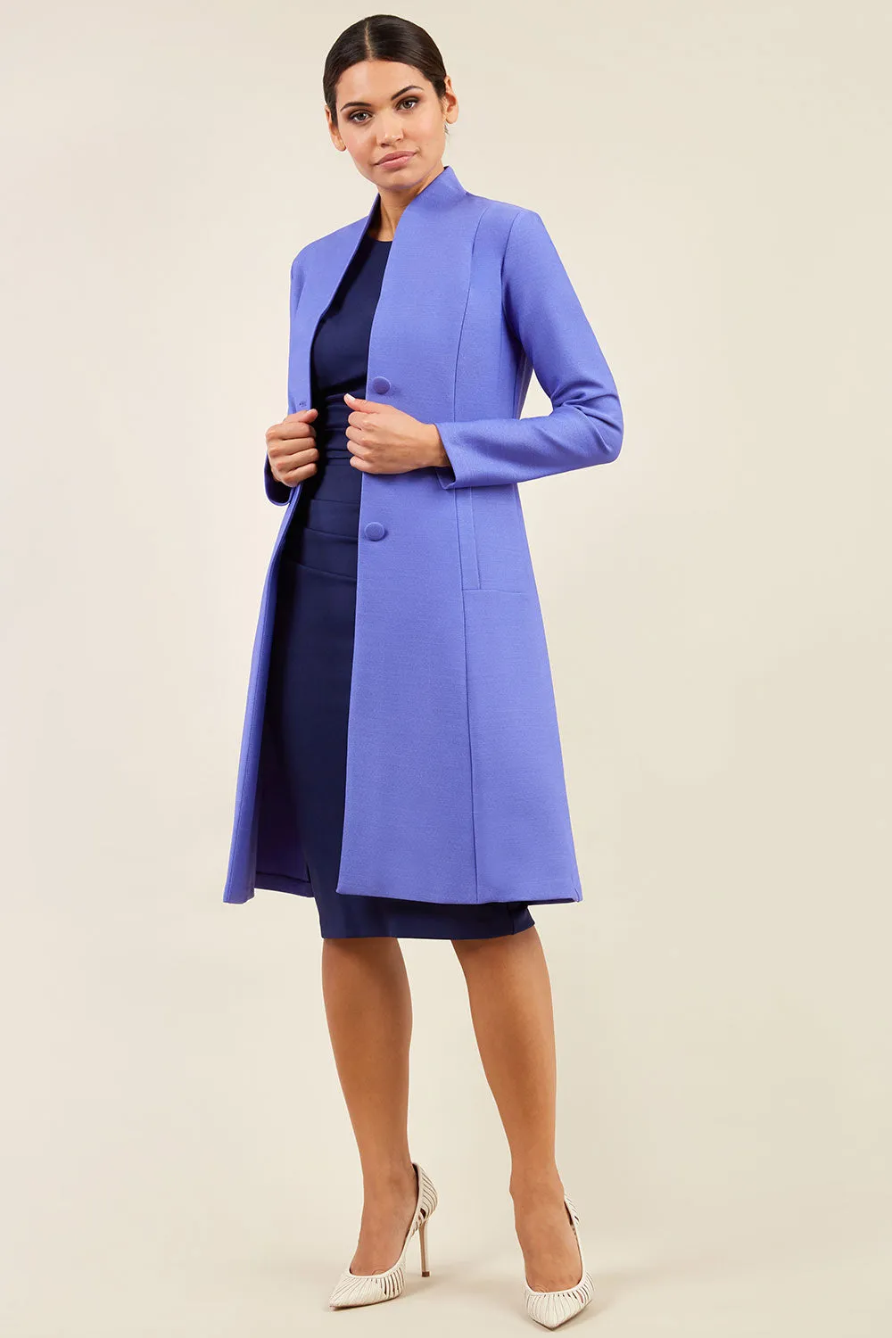 Seed Raquella Long Sleeve A-line Coat