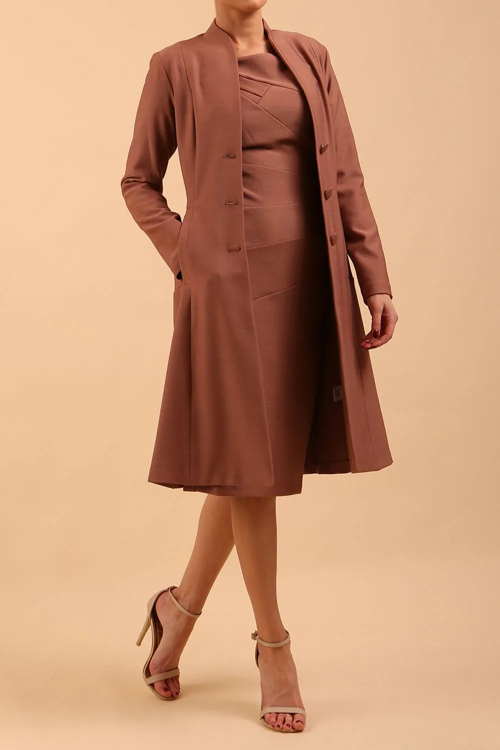 Seed Raquella Long Sleeve A-line Coat