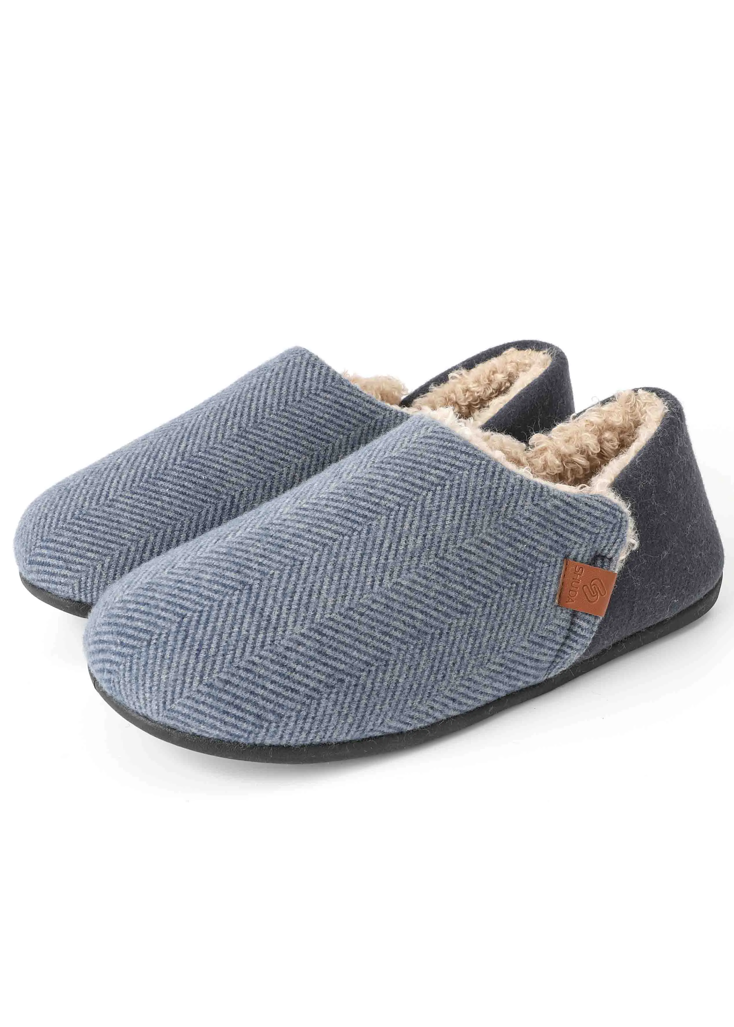 Shu Da Isaac Lined Full Back Slipper