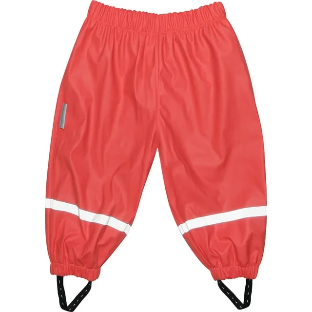 Silly Billyz Waterproof Pants Red X-Large