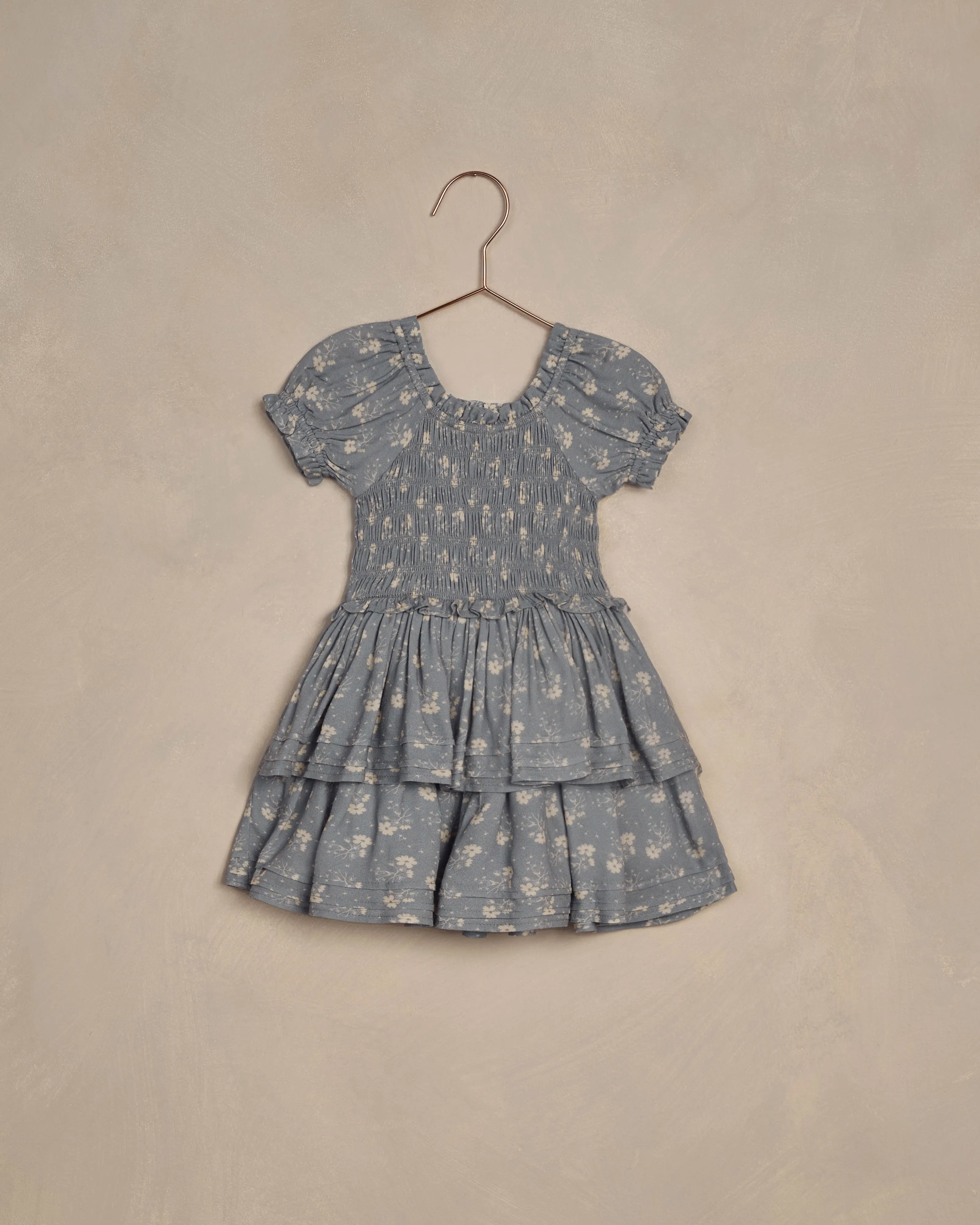 The Cosette Dress by Noralee - Blue Ditsy - KIDS