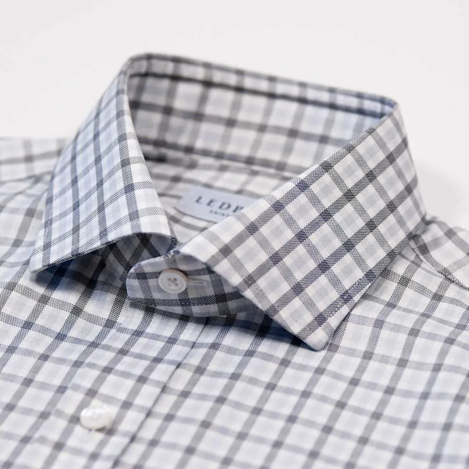 The Grey Huxley Tattersall Dress Shirt