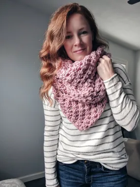 The Lattice Scarf Knitting Pattern - PDF Download