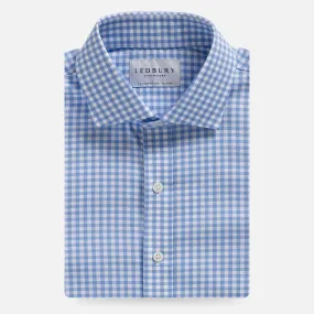 The Sky Blue Beck Oxford Gingham Dress Shirt