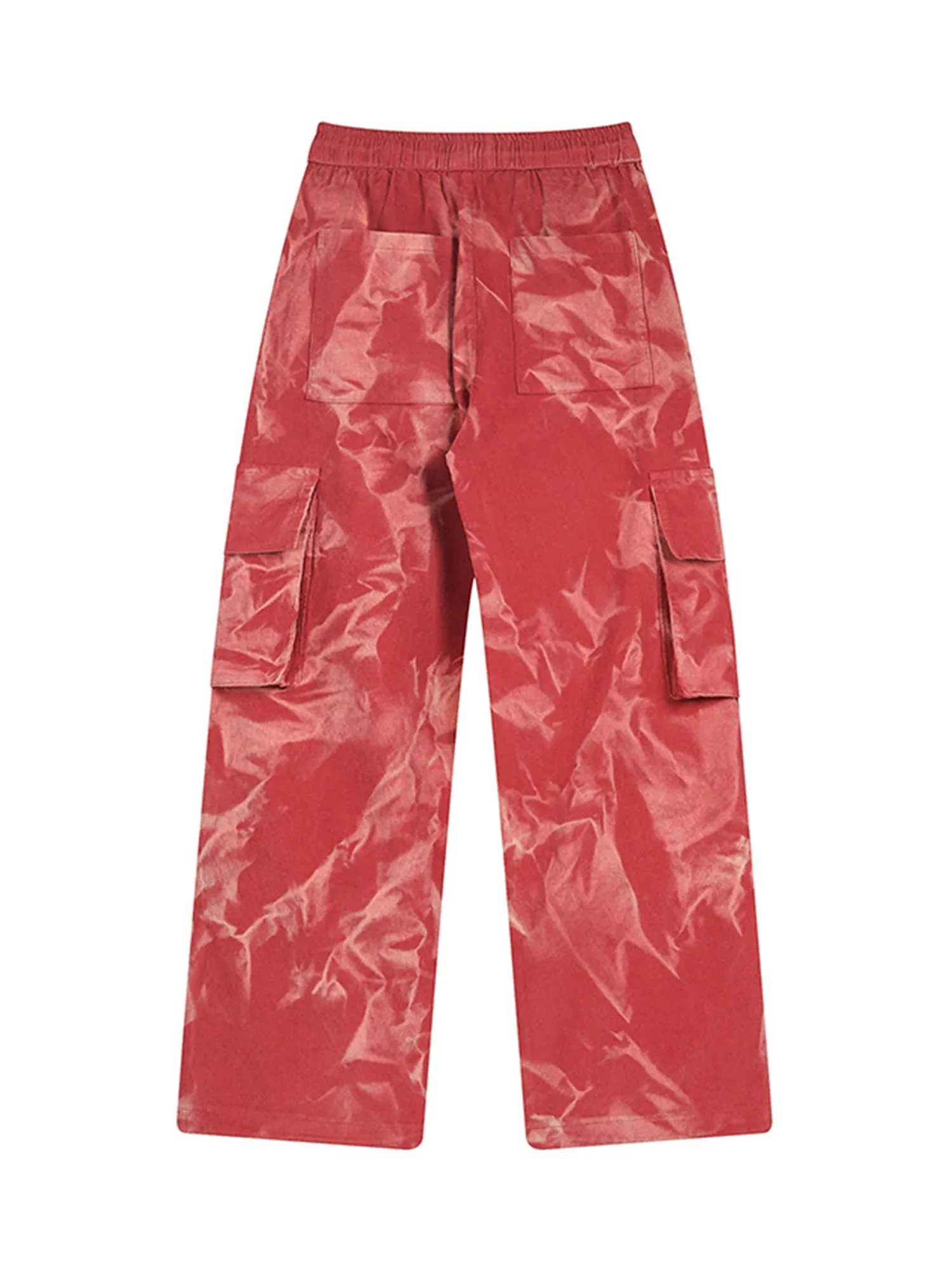 Thesupermade Tie-Dye Corduroy Multi-Pocket Pants - 1880