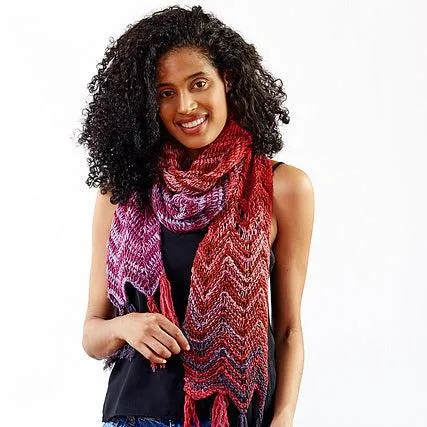 Tunisian Reversible Scarf Pattern - Uneek Worsted