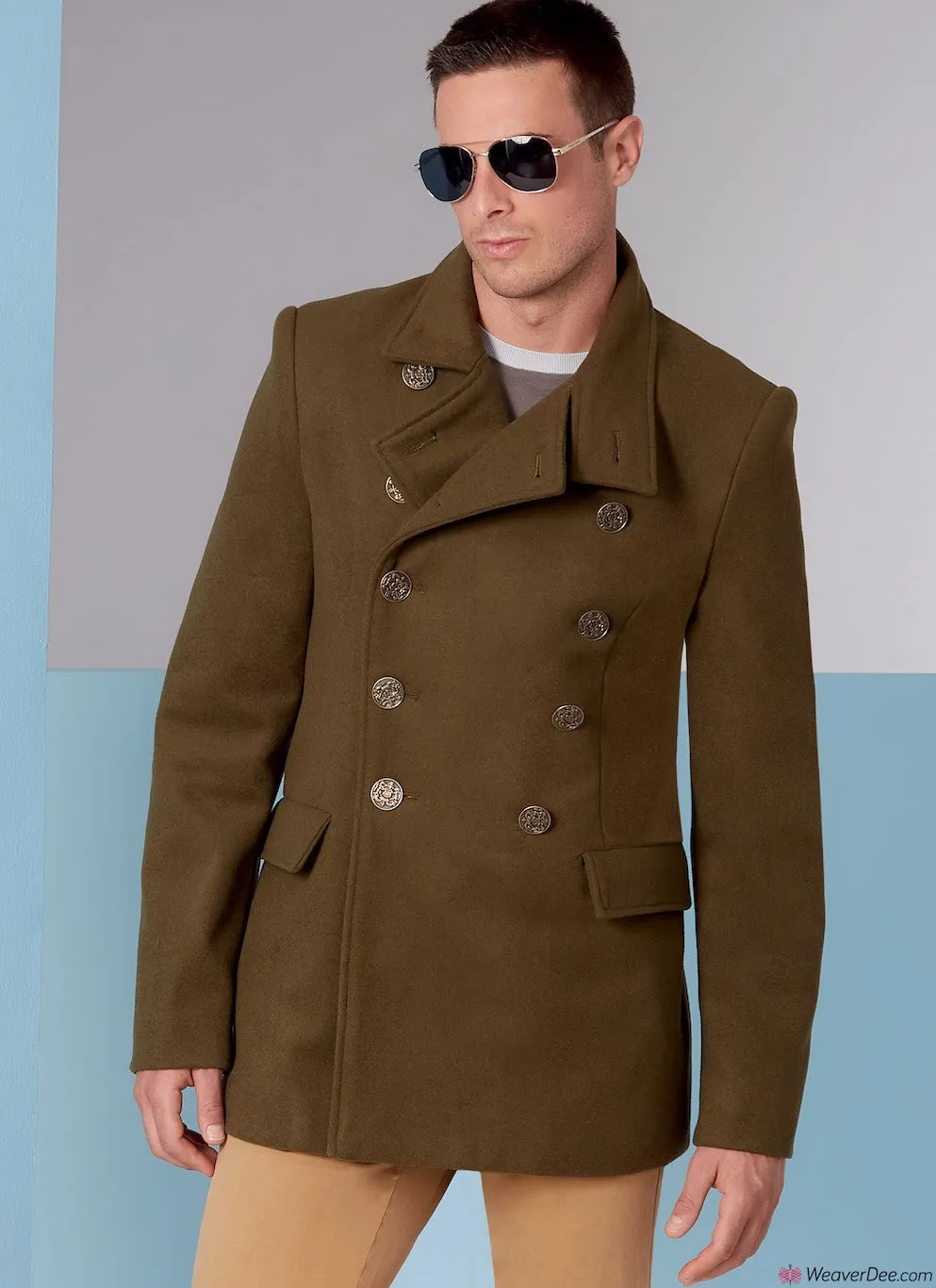 Vogue Pattern V1853 Men's Coat