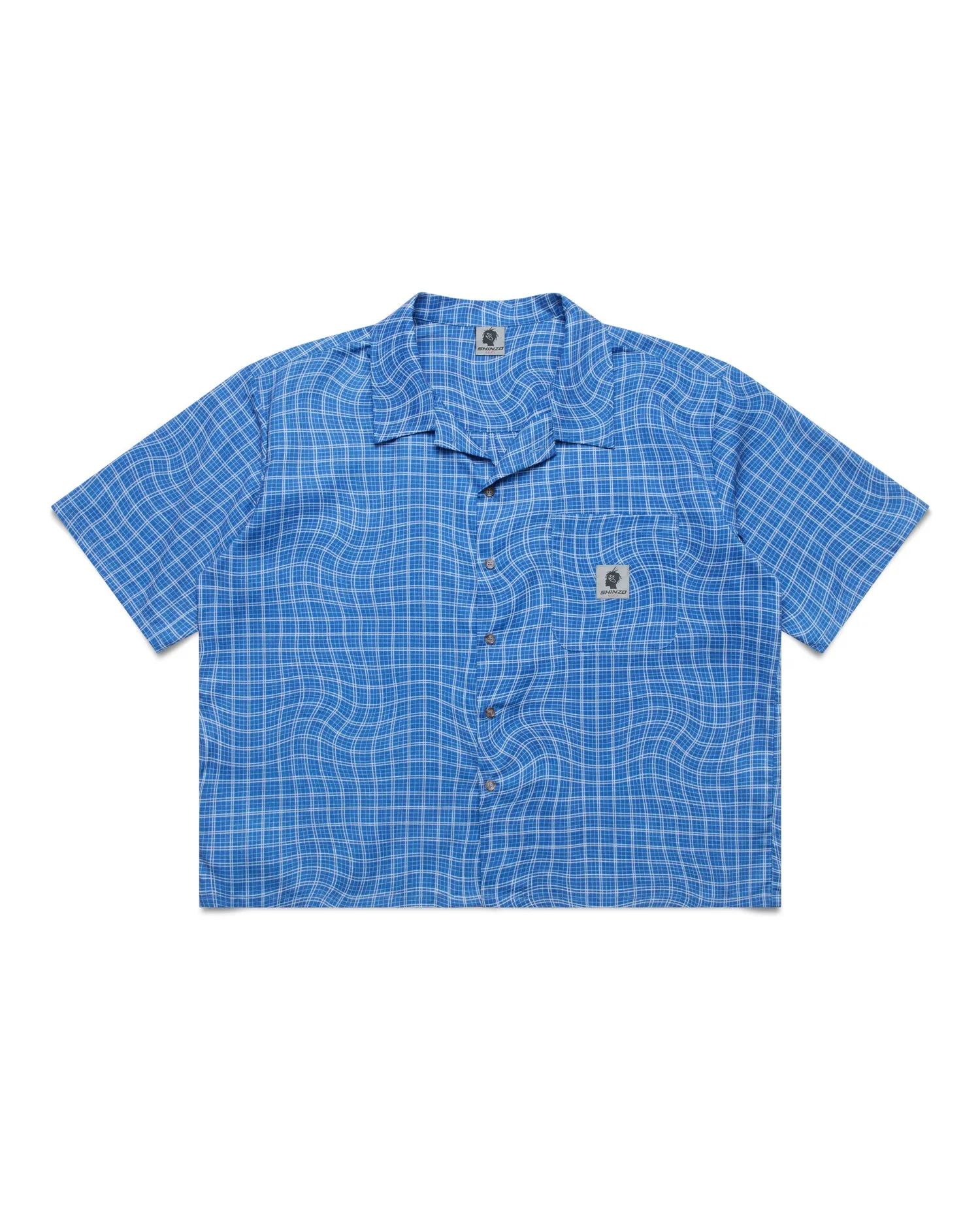 Wabi Blue Button Up Shirt