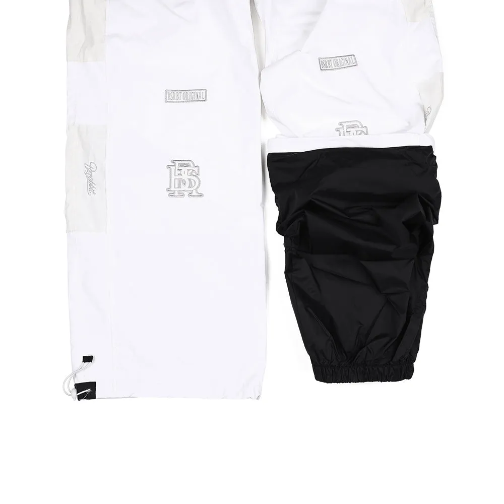 WD FUTURE REFLECTIVE TRACK PANTS WHITE