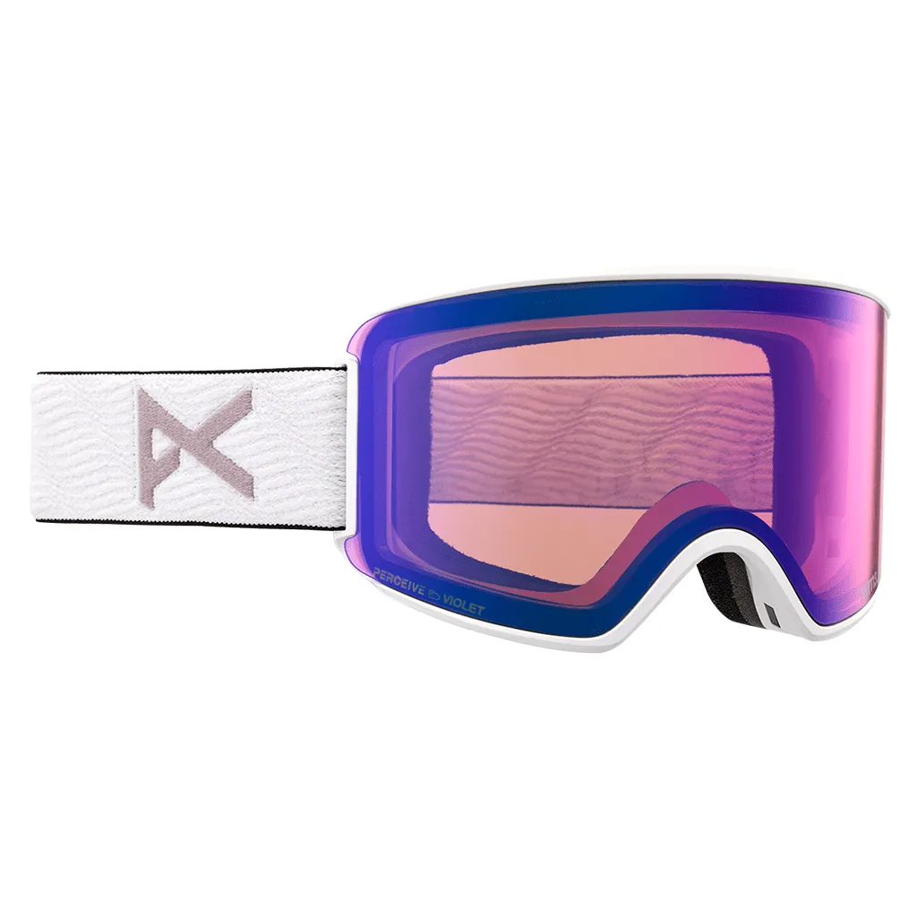 WM3 MFI® goggle - White / Perceive Variable violet   Perceive Sunny onyx