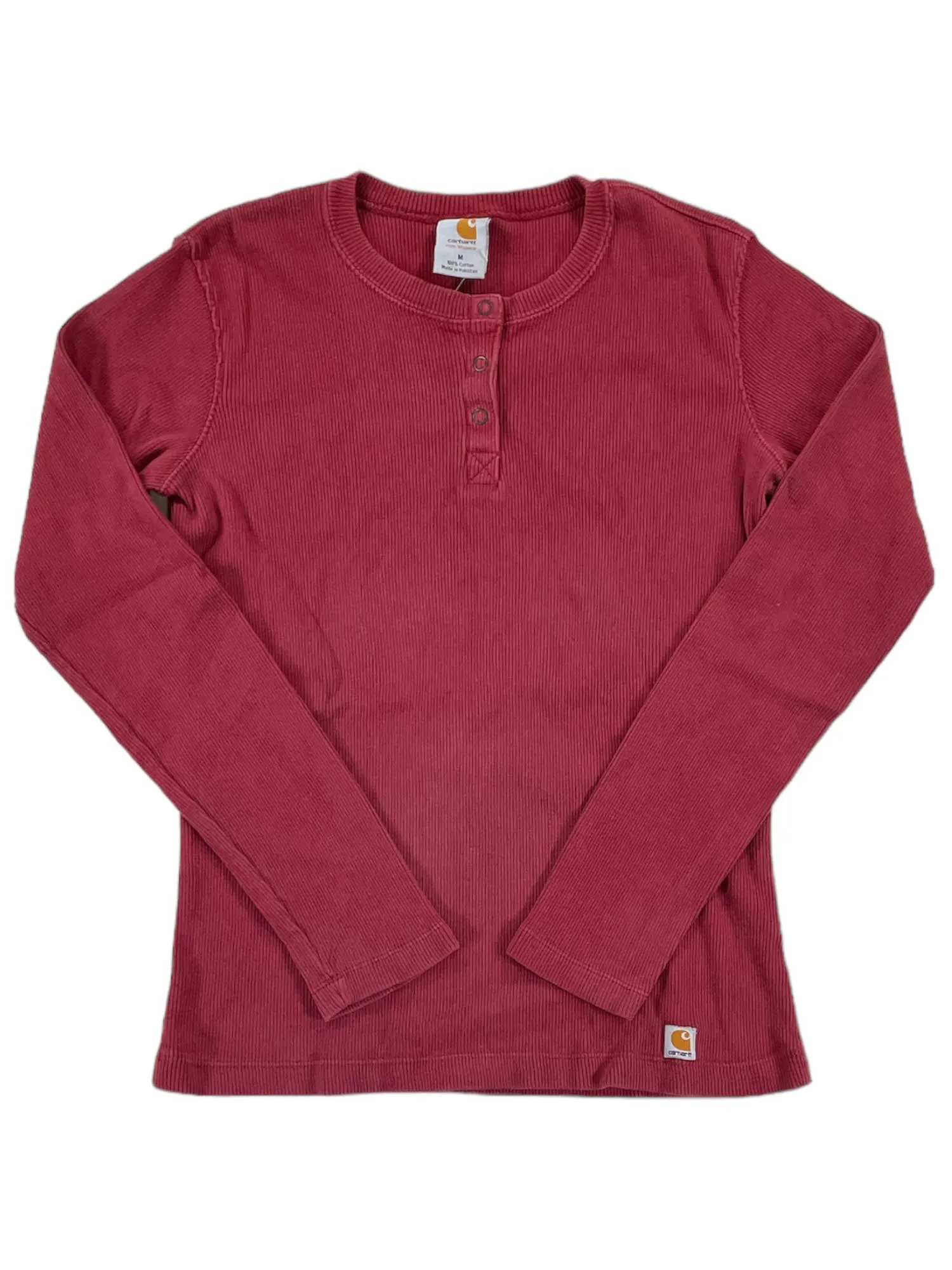 Womens Long Sleeve Henley Shirt