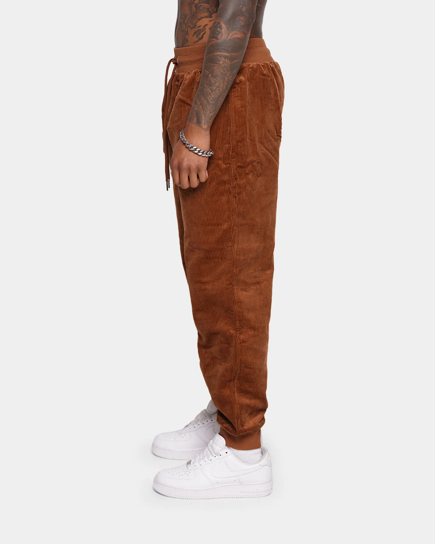 XXIII Matias Cord Track Pants Brown