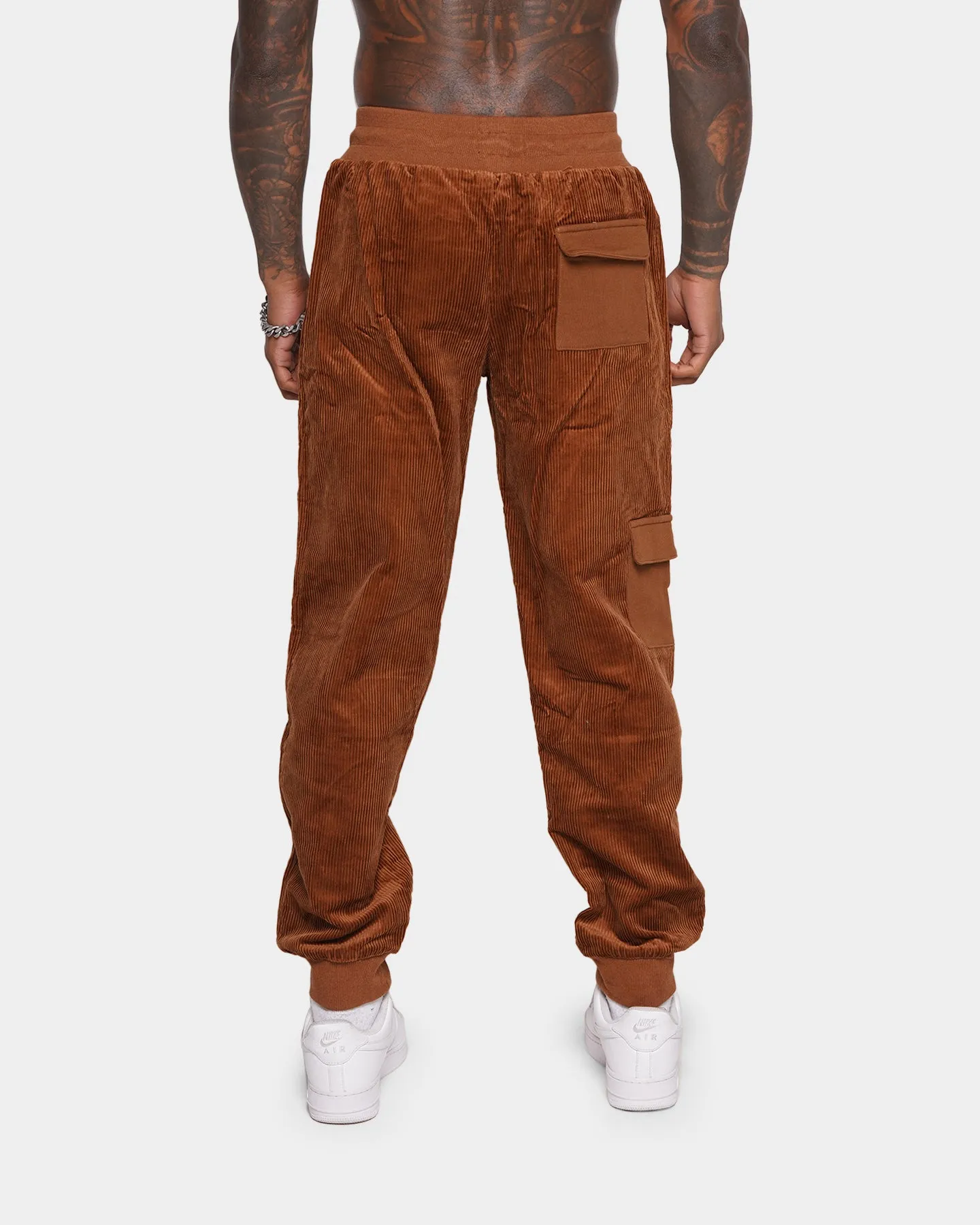 XXIII Matias Cord Track Pants Brown