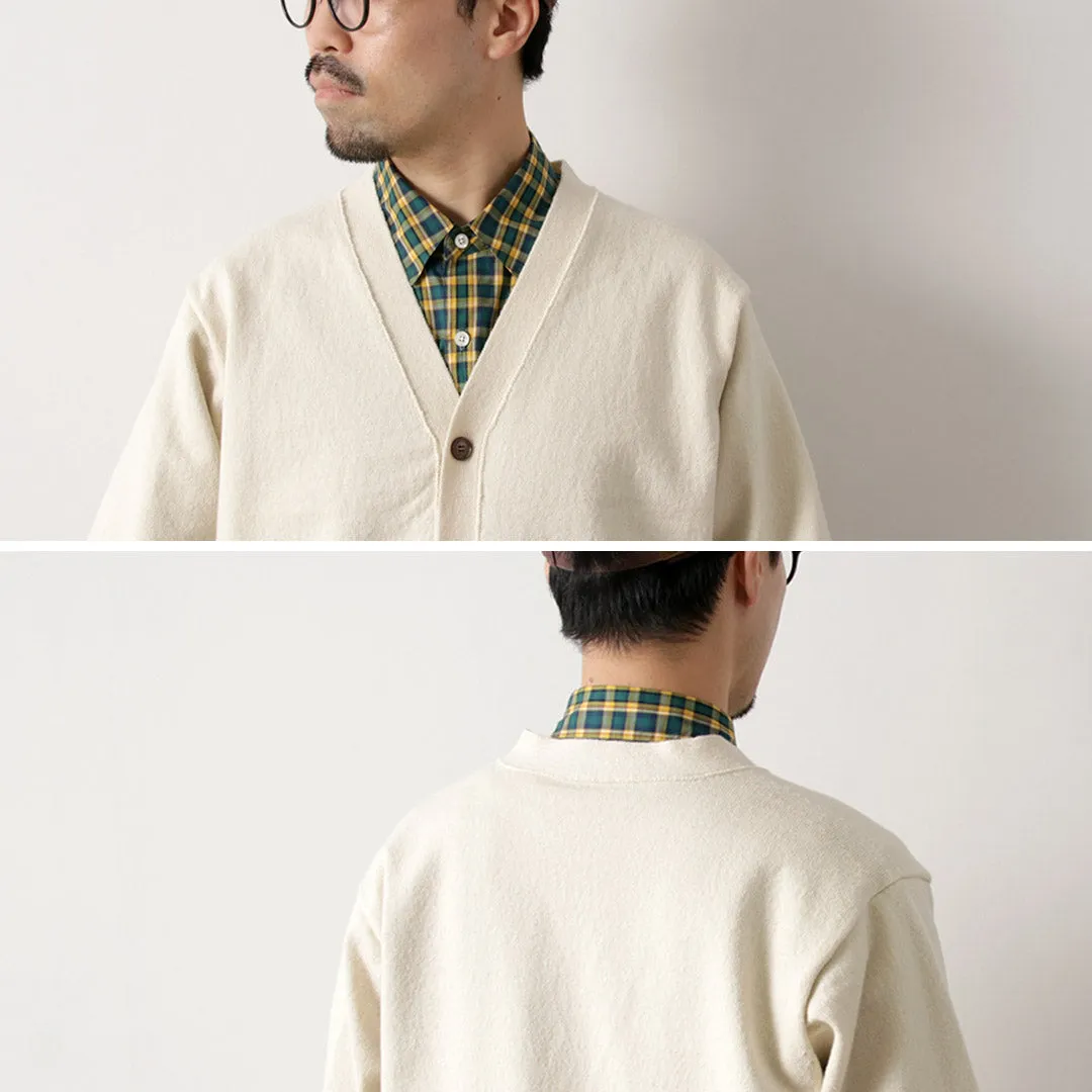 YONETOMI NEW BASIC / Rigid Cashmere Knit Cardigan