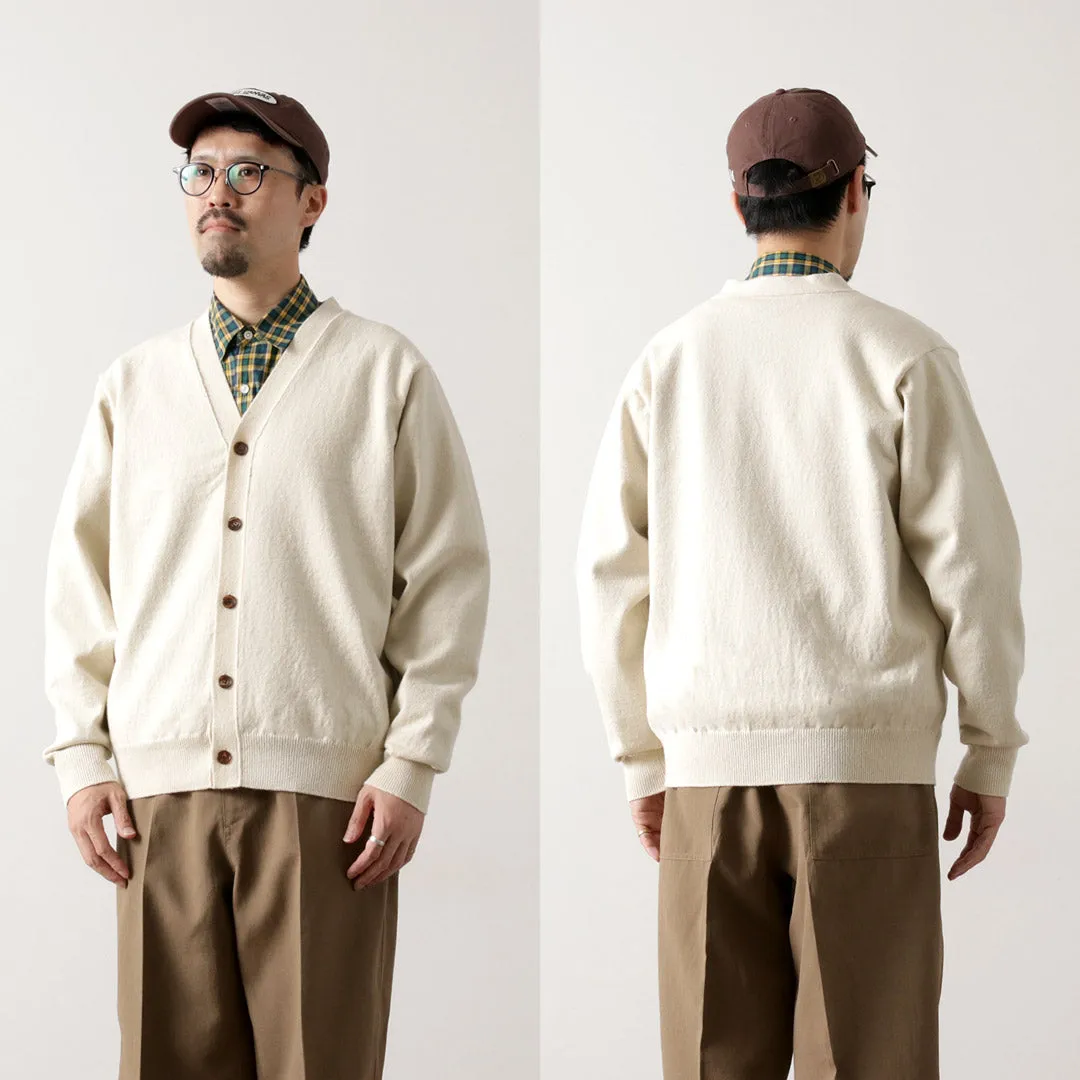 YONETOMI NEW BASIC / Rigid Cashmere Knit Cardigan